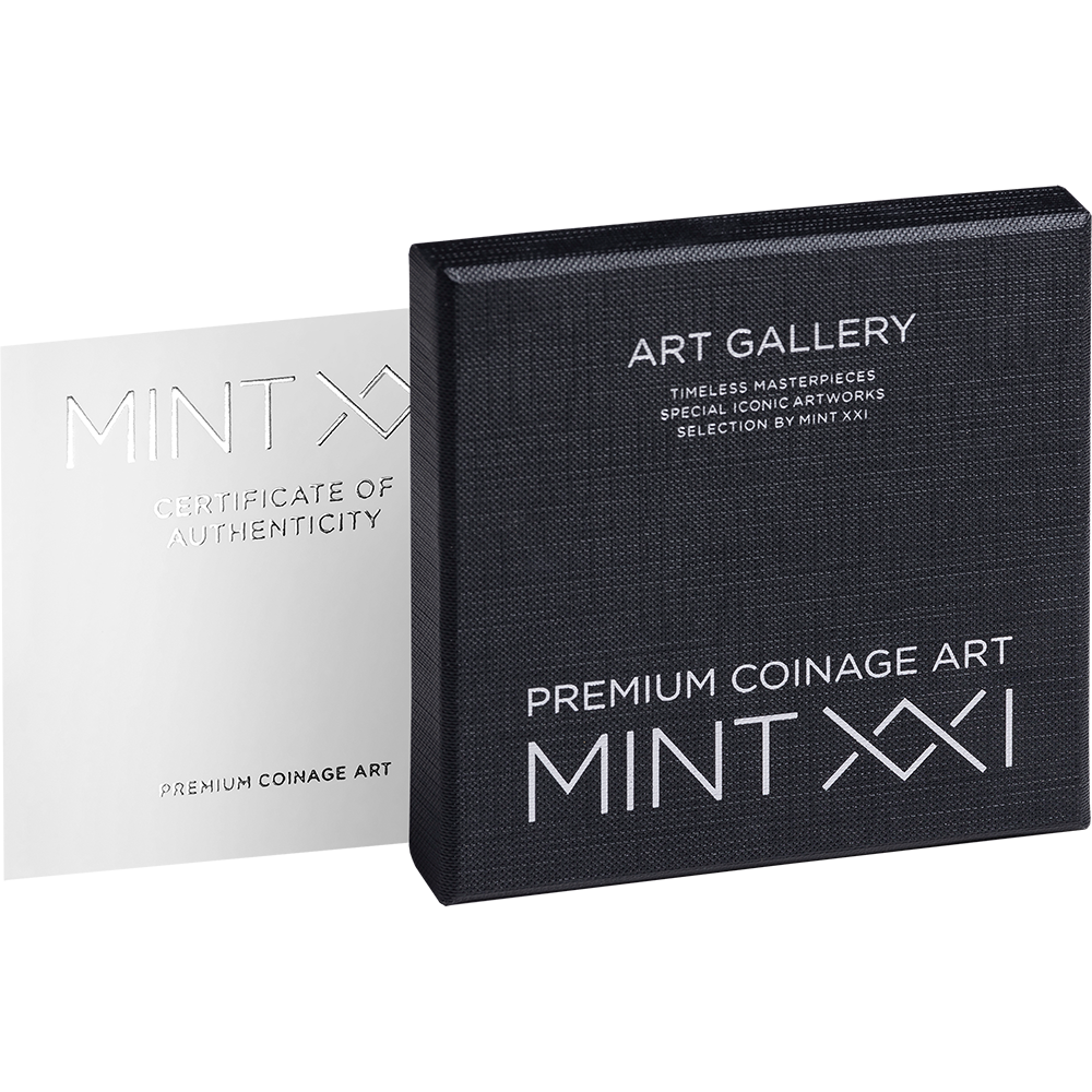2027 Gustav Klimt – The Maiden 1oz Silver Proof Coin | XXI Art Gallery