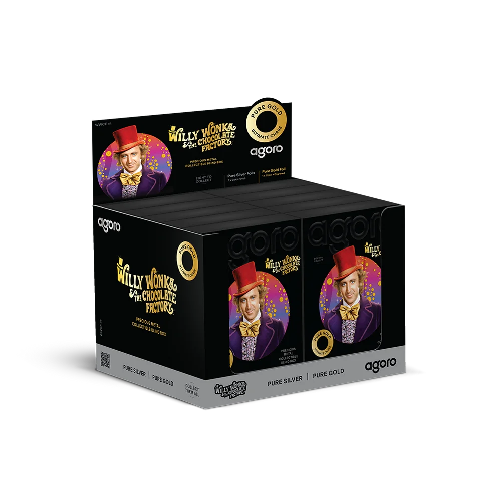 Willy Wonka & The Chocolate Factory – 5g Silver Foil Blind Box