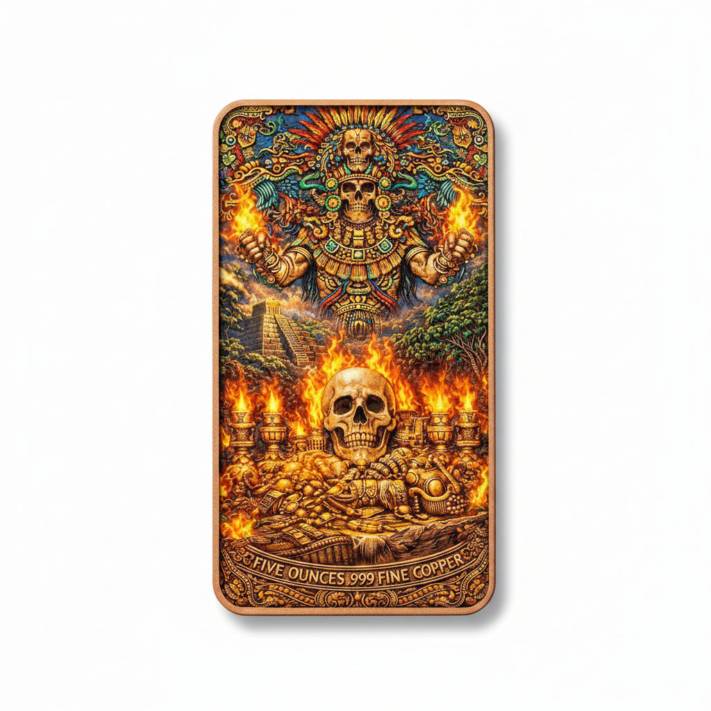 Aztec Ritual 5oz Copper Bar