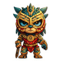Aztecito Warrior 1oz Colourised .999 Copper