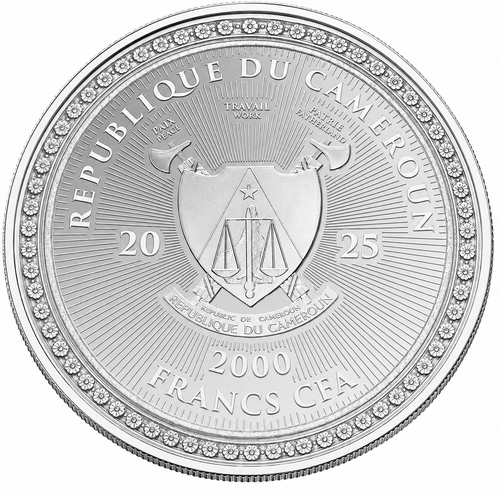 2026 Cameroon The Last Supper 1oz Silver Coin – 2000 Francs