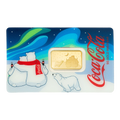 Coca-Cola Polar Bears 3 5 Gram Gold Collectible Bar