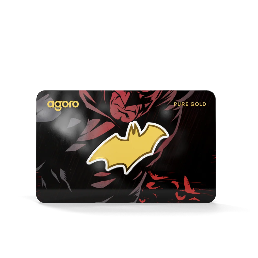 Batman's Emblem 0.1 g Gold Collectible Coin