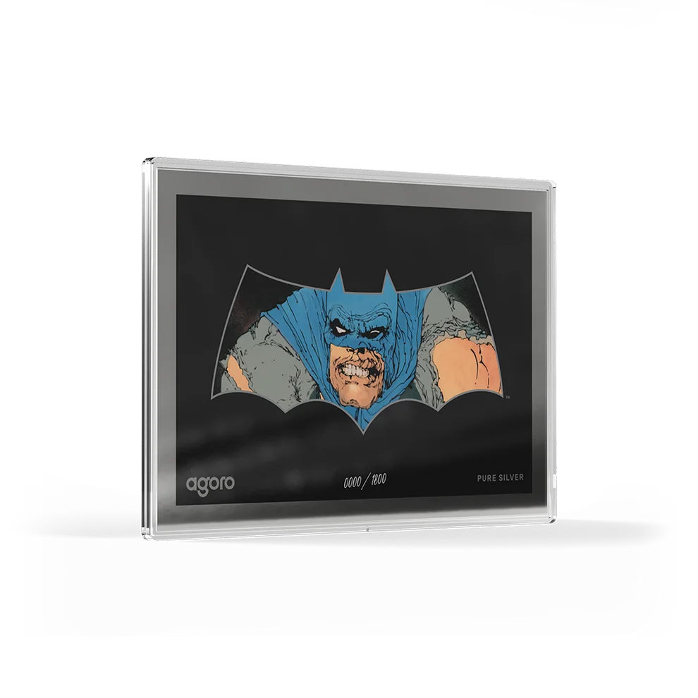 The Dark Knight Returns Batman 5g Silver Collectible Foil