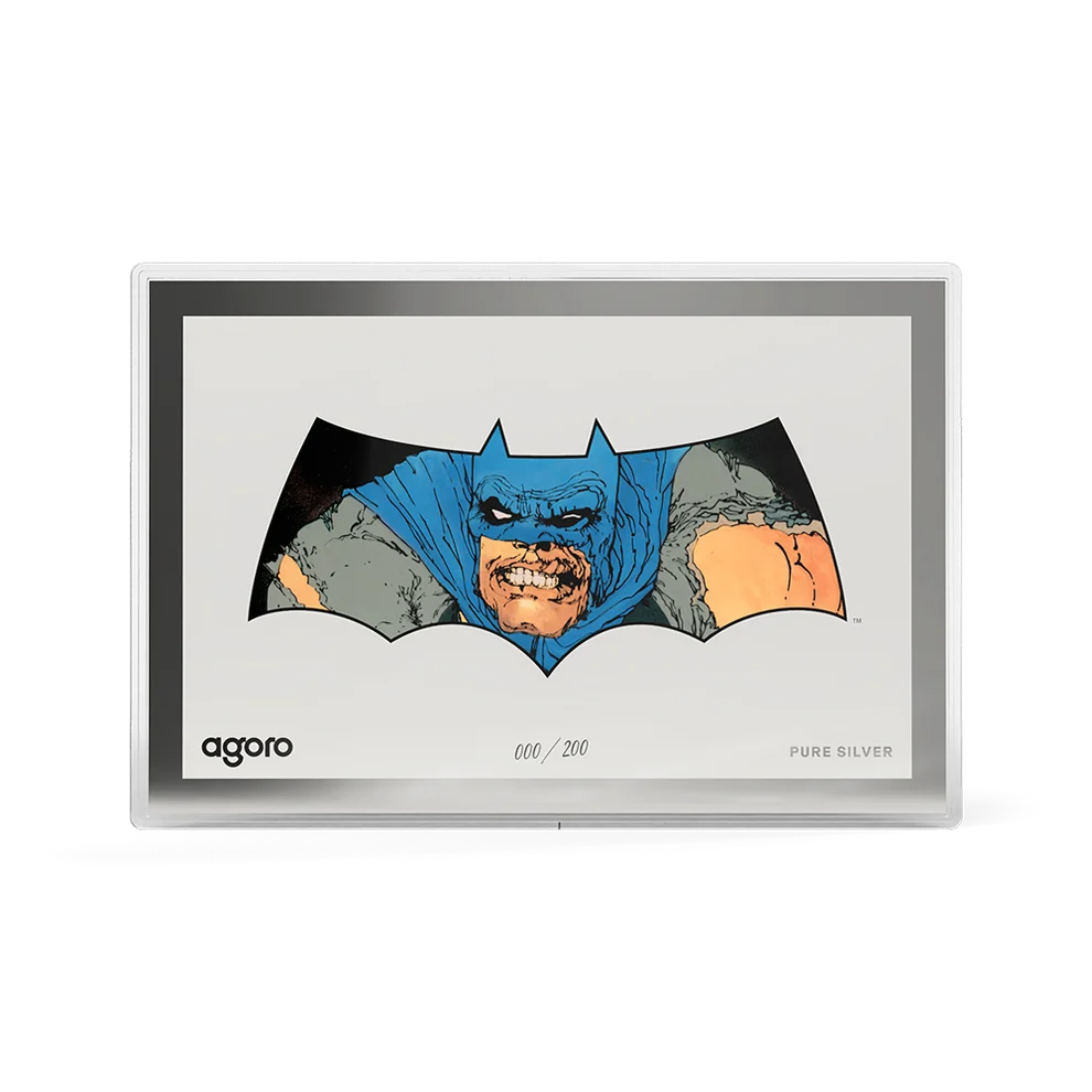 The Dark Knight Returns: BATMAN™ 5g Silver Collectible Foil