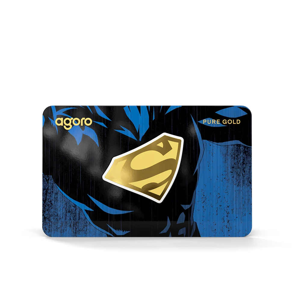 Superman's Emblem 0.1 g Gold Collectible Coin