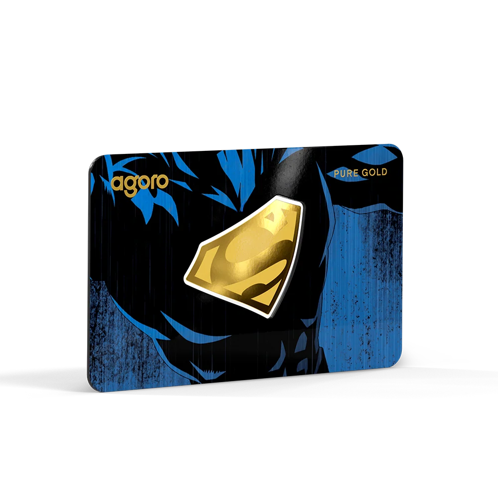 Superman's Emblem 0.1 g Gold Collectible Coin
