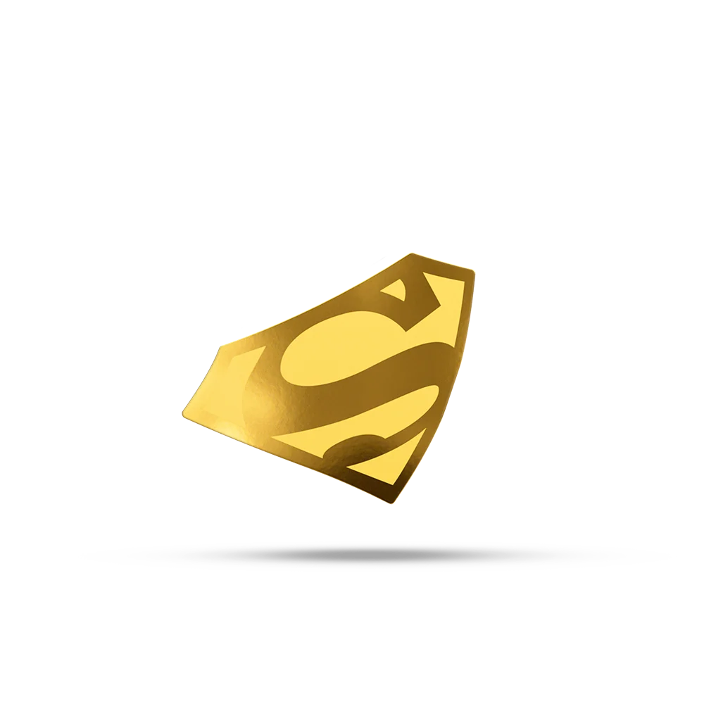Superman's Emblem 0.1 g Gold Collectible Coin