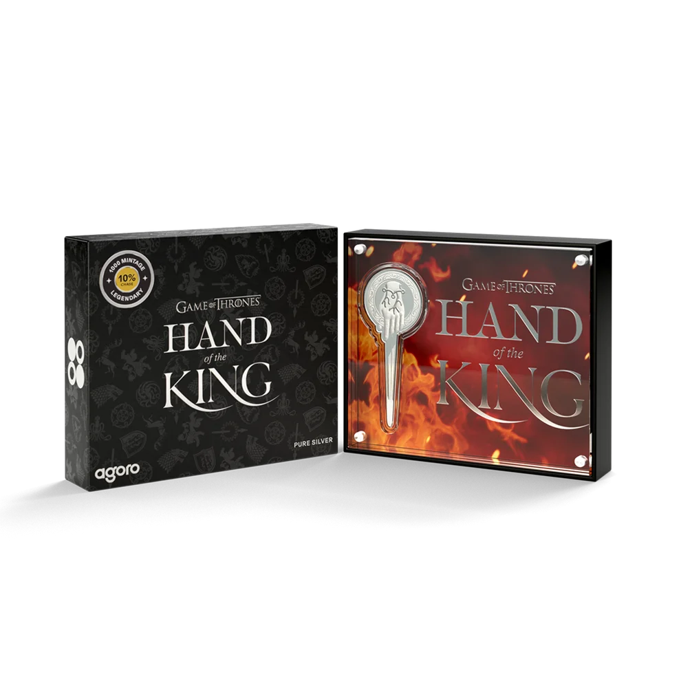 Game of Thrones™ – Hand of the King 2026 1/3 oz Silver Collectible Coin – Agoro