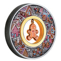 Gingerbread Christmas 2026 2oz Silver Antiqued Coloured Coin Perth Mint mintage 3000