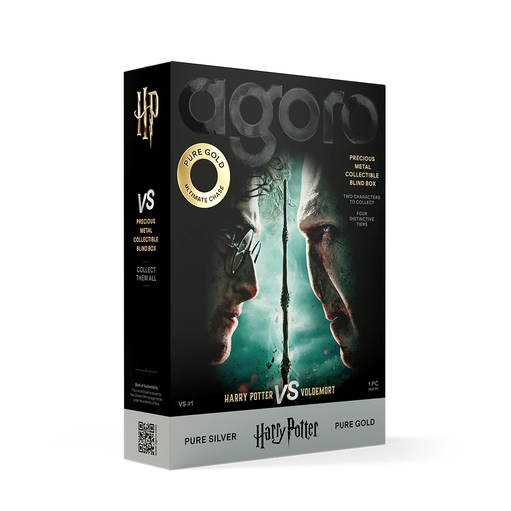 HARRY POTTER™ VS Voldemort – 2026 5g Silver or Gold Foil Blind Box