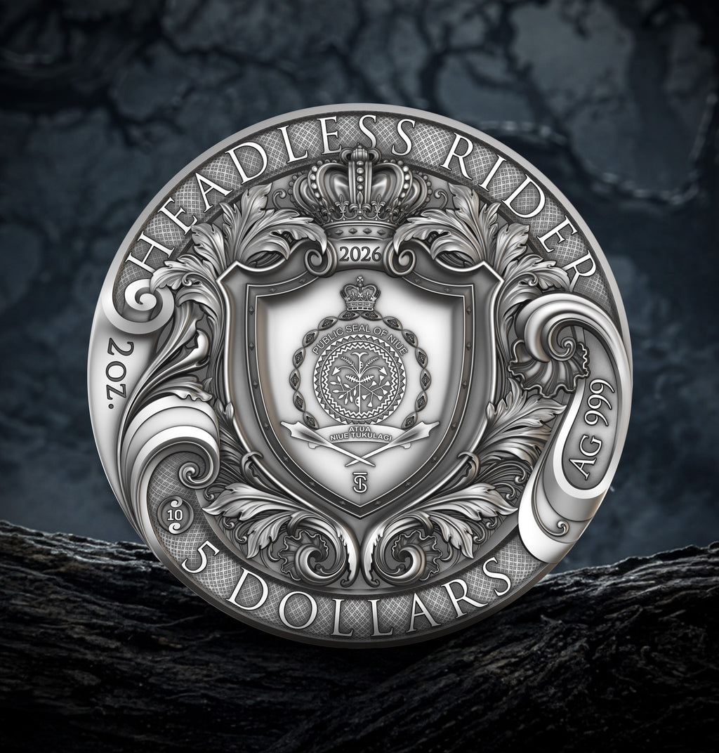 2026 Niue Headless Rider 2 oz Silver Coin