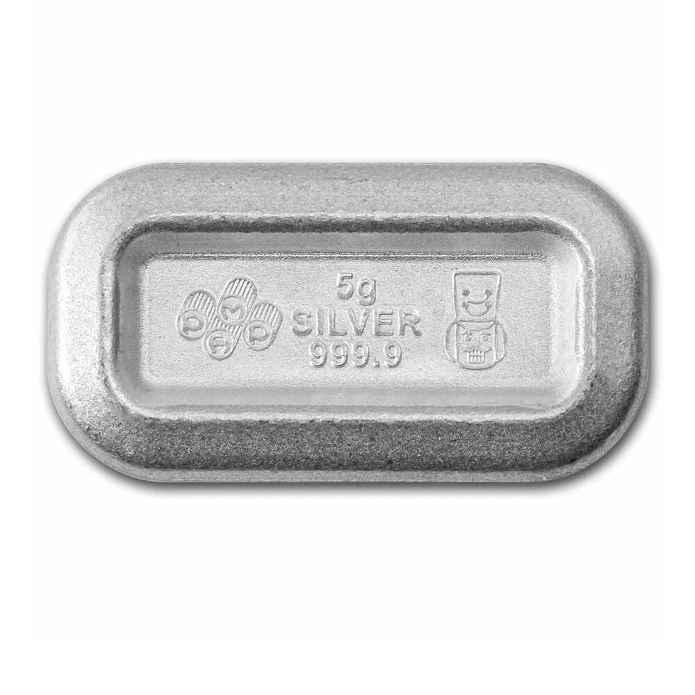 2025 PAMP PEZ® Nutcracker Gift Set – 6 × 5g Silver Wafers
