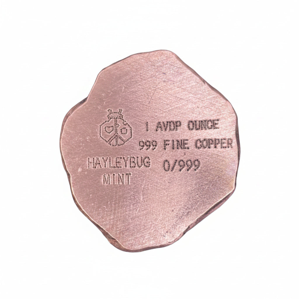 Dead Man’s Doubloon – 1 AVDP oz .999 Fine Copper Round