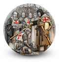 2026 Niue Knights Templar 2 oz Silver Coin