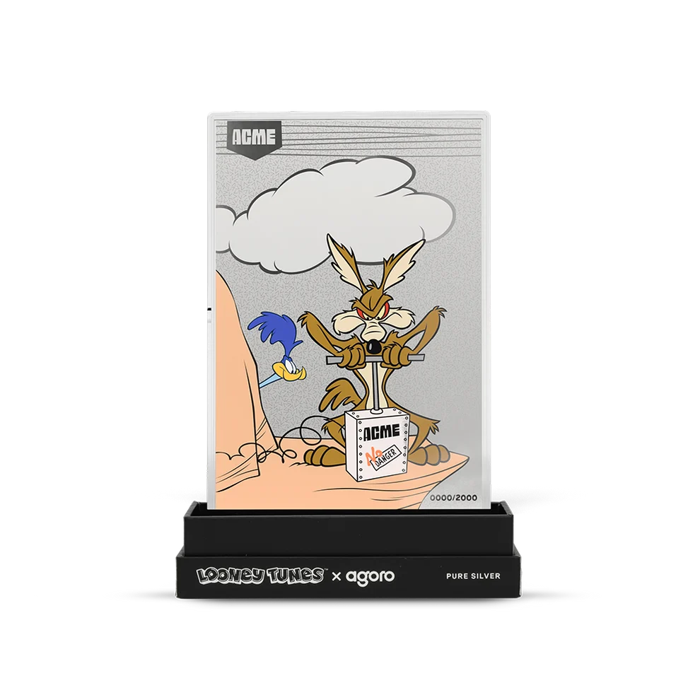 Looney Tunes™ – ACME TNT Plunger 2026 5g Silver Collectible Foil – Agoro
