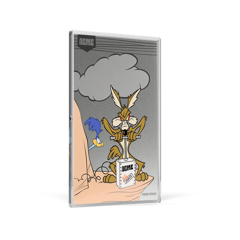 Looney Tunes™ – ACME TNT Plunger 2026 5g Silver Collectible Foil – Agoro