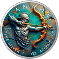 Sagittarius – Stone Zodiac Series 2025 $5 Canada 1 oz Silver Coloured Coin
