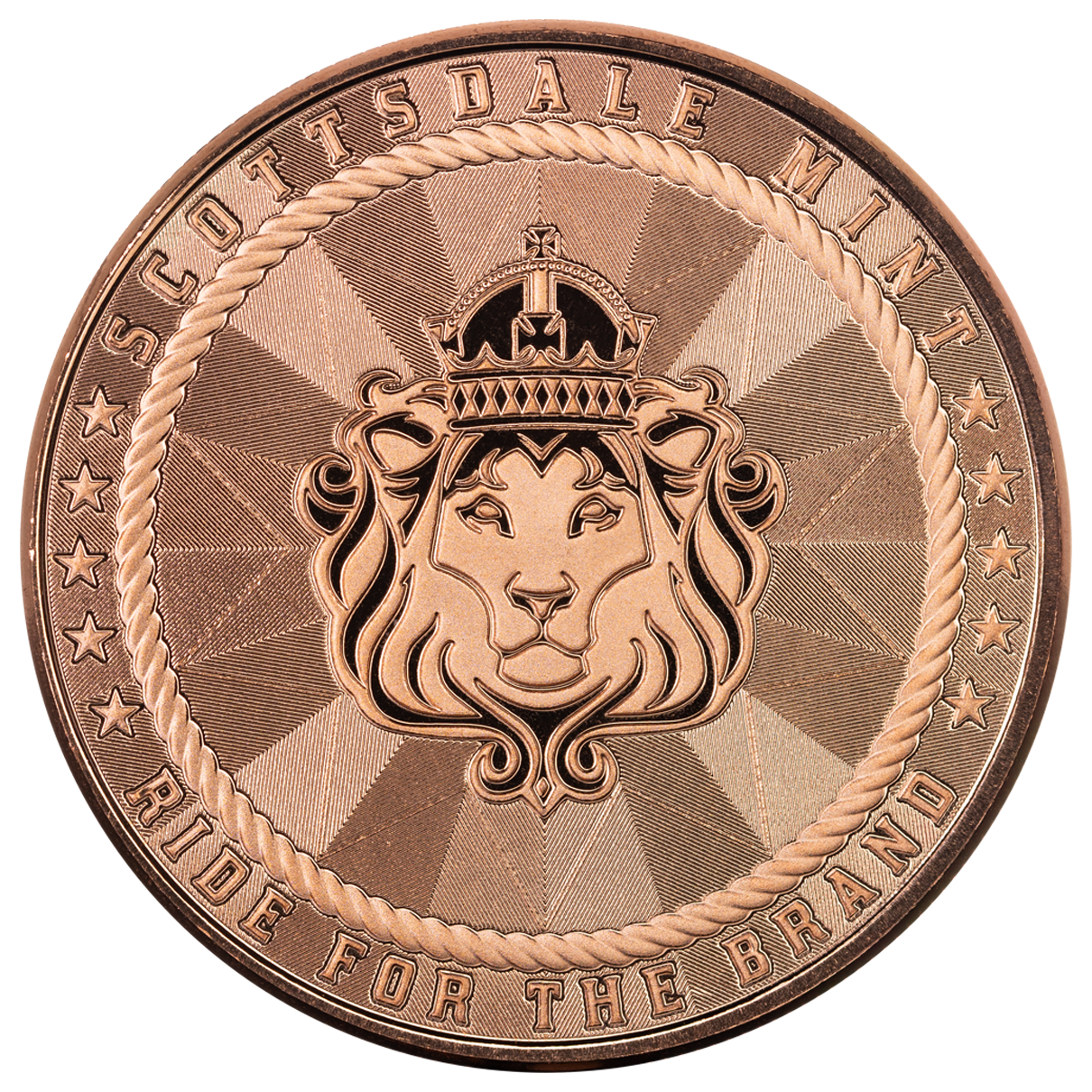 Scottsdale Mint Rifleman Cowboy 1oz Copper Round