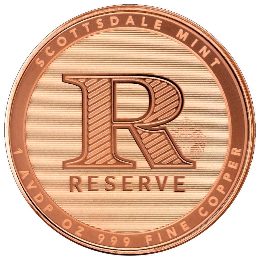 Scottsdale Mint Reserve 1oz Copper Round