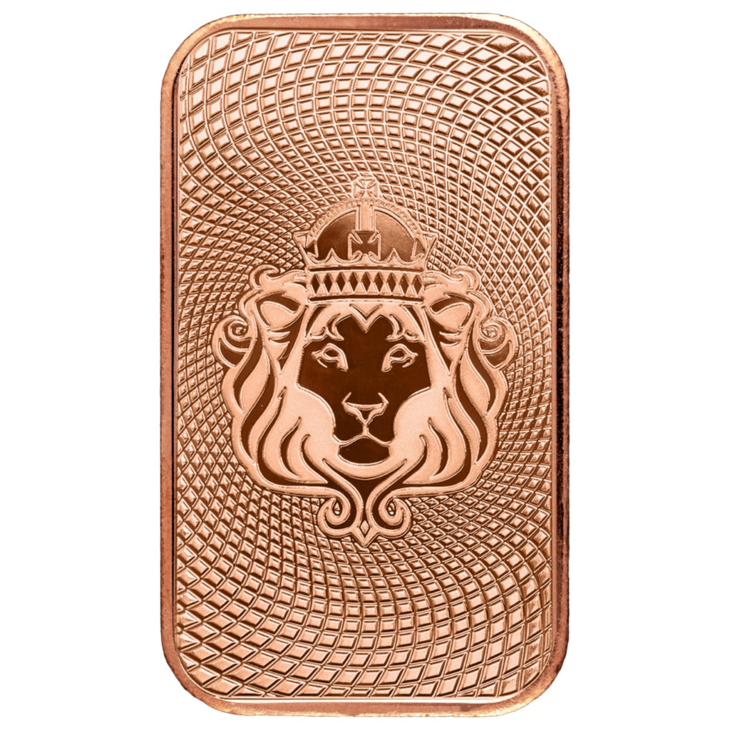 Scottsdale Mint 1oz Vortex .999 Fine Copper Bar