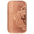 Scottsdale Mint 1oz Vortex .999 Fine Copper Bar