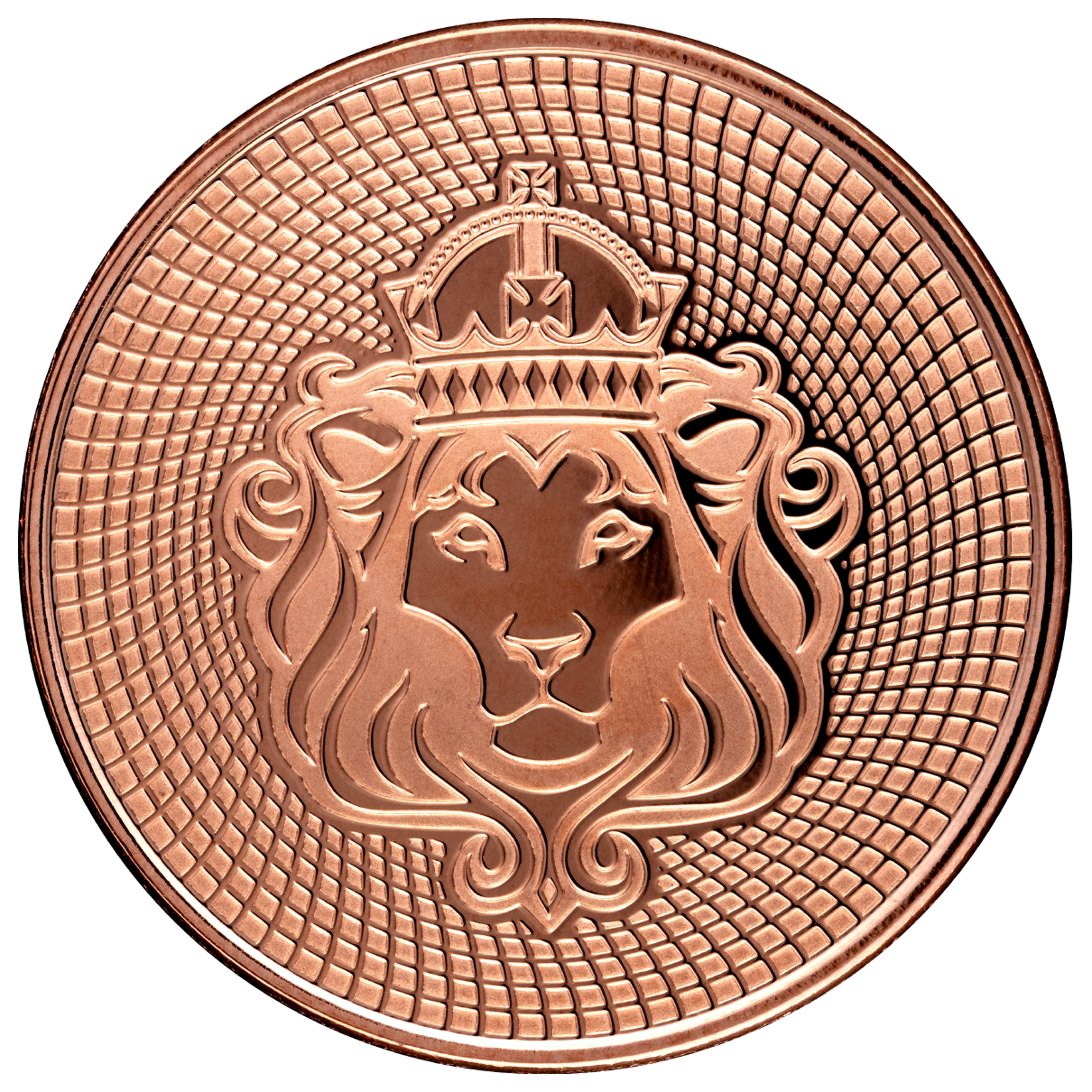Scottsdale Mint Vortex 1oz Copper Round