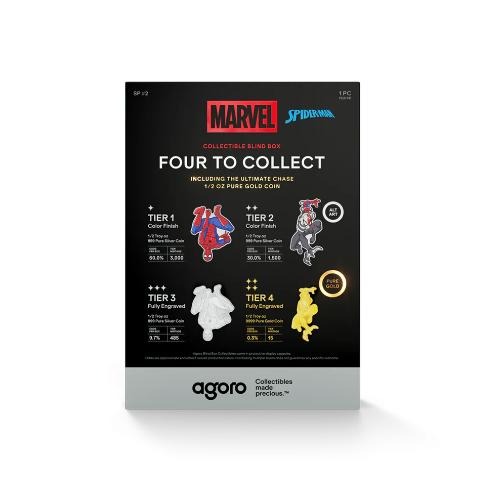 Marvel Spider-Man: Transforms – Precious Metal Blind Box