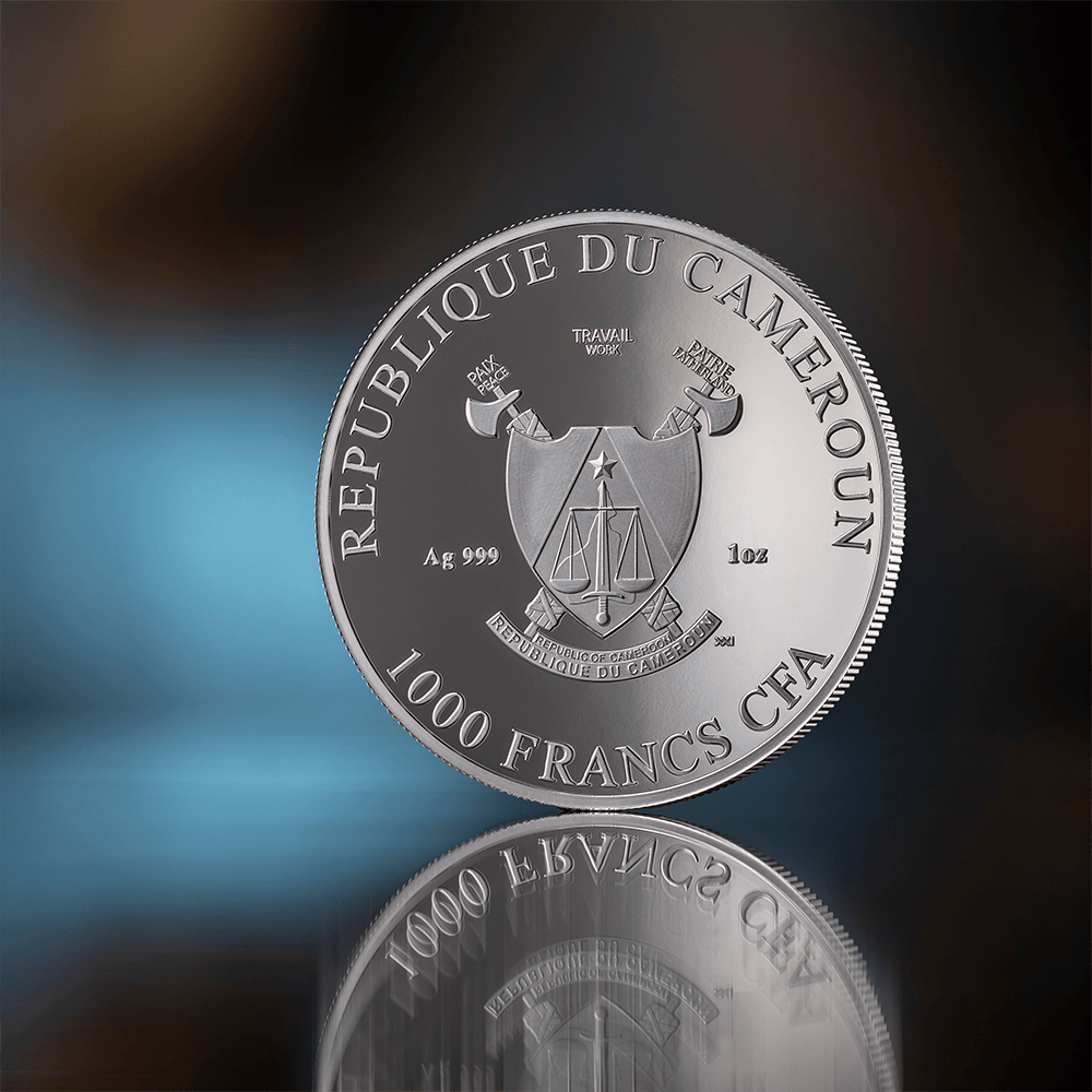 The Three Graces – 2025 Cameroon 1oz Silver Premium BU Coin