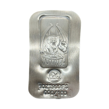 The Manticore 1oz .999 Fine Silver by Hayleybug Mint limited mintage 100