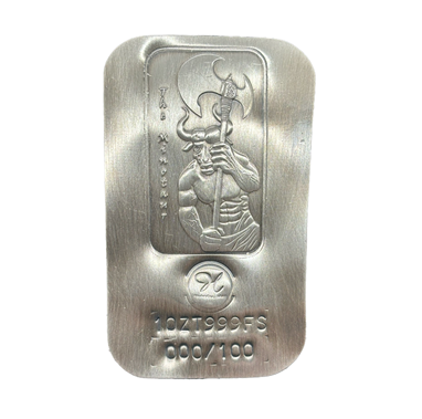 The Minotaur 1oz .999 Fine Silver Thinmint by Hayleybug Mint limited mintage 100