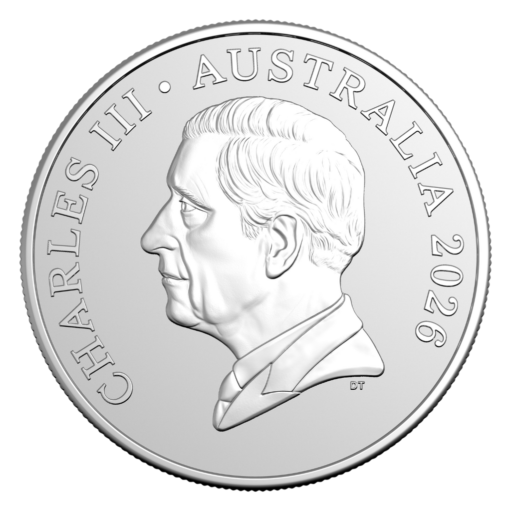 2026 $1 1oz Silver Frosted Uncirculated Coin - Kangaroo Series