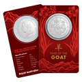 2027 50c Lunar Series – Year of the Goat Uncirculated Tetradecagon Coin