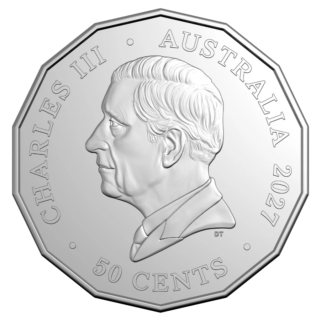 2027 50c Lunar Series – Year of the Goat Uncirculated Tetradecagon Coin