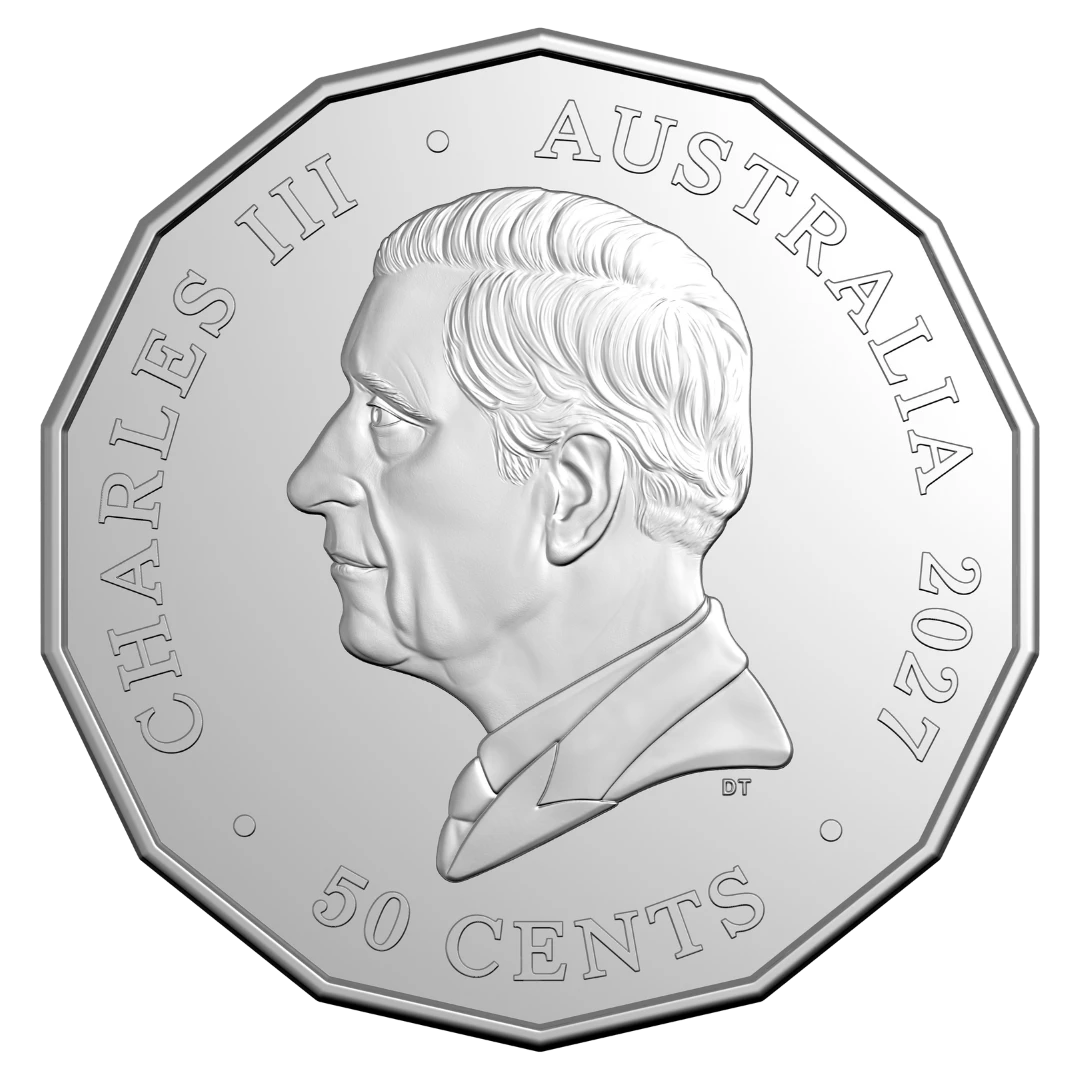 2027 50c Lunar Series – Year of the Goat Uncirculated Tetradecagon Coin