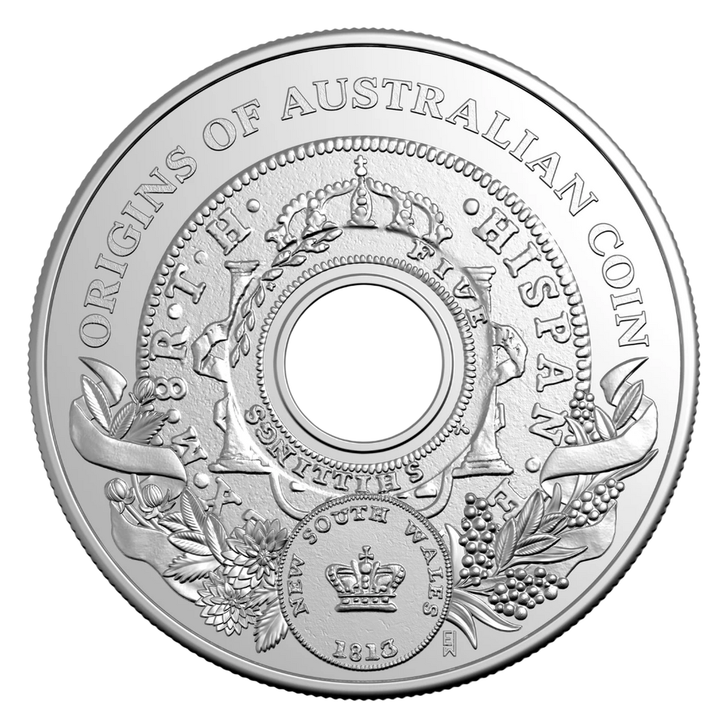 2026 $1 Origins Of Australian Coin - Holey Dollar Uncirculated Coin