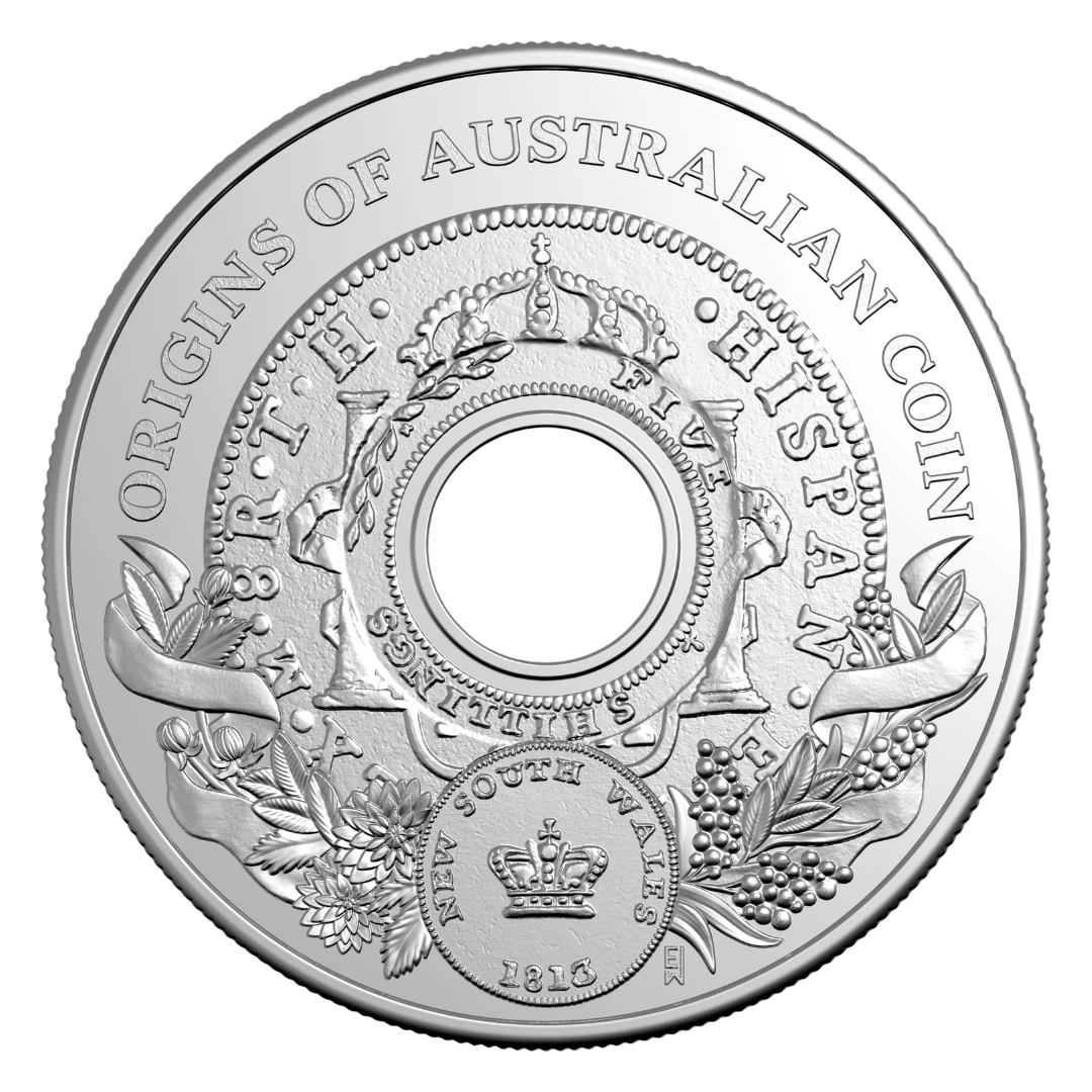 2026 $1 Origins Of Australian Coin - Holey Dollar Uncirculated Coin