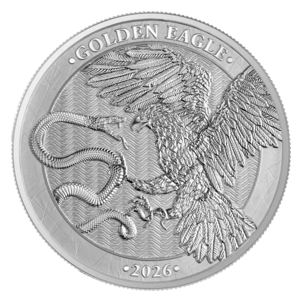 2026 Malta Golden Eagle – €5 1 oz Silver BU