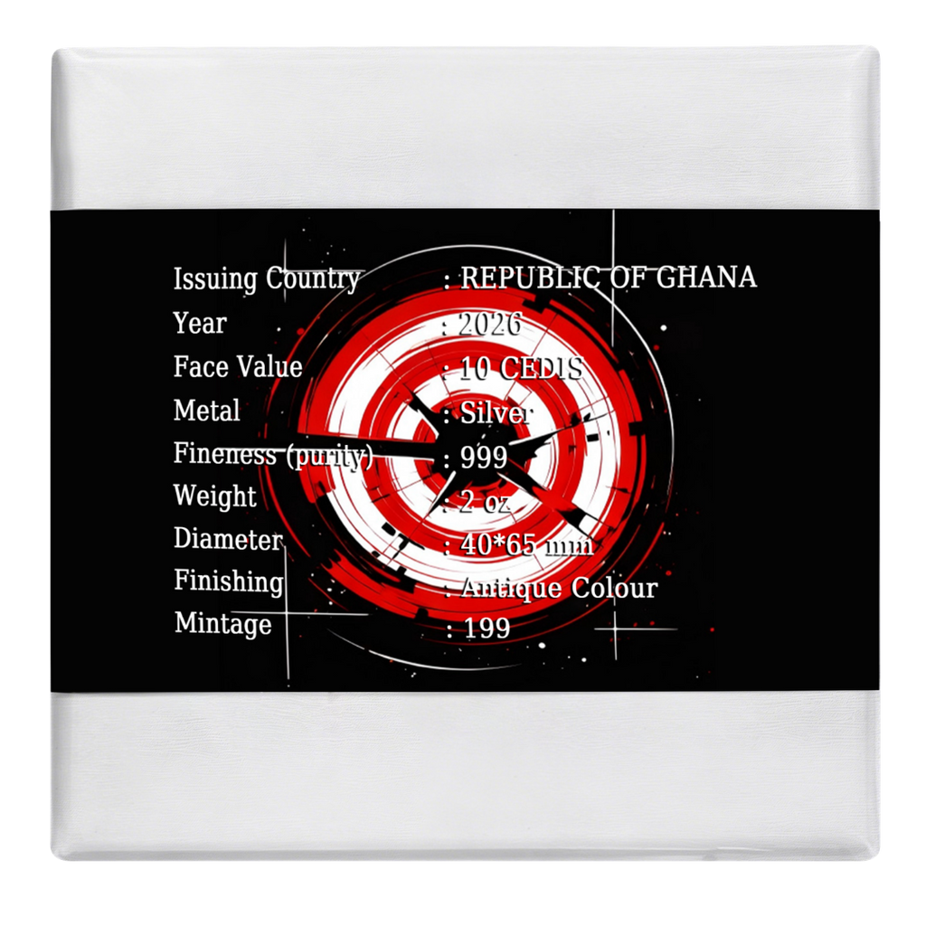2026 Ghana Slingshot 2oz Silver Coin