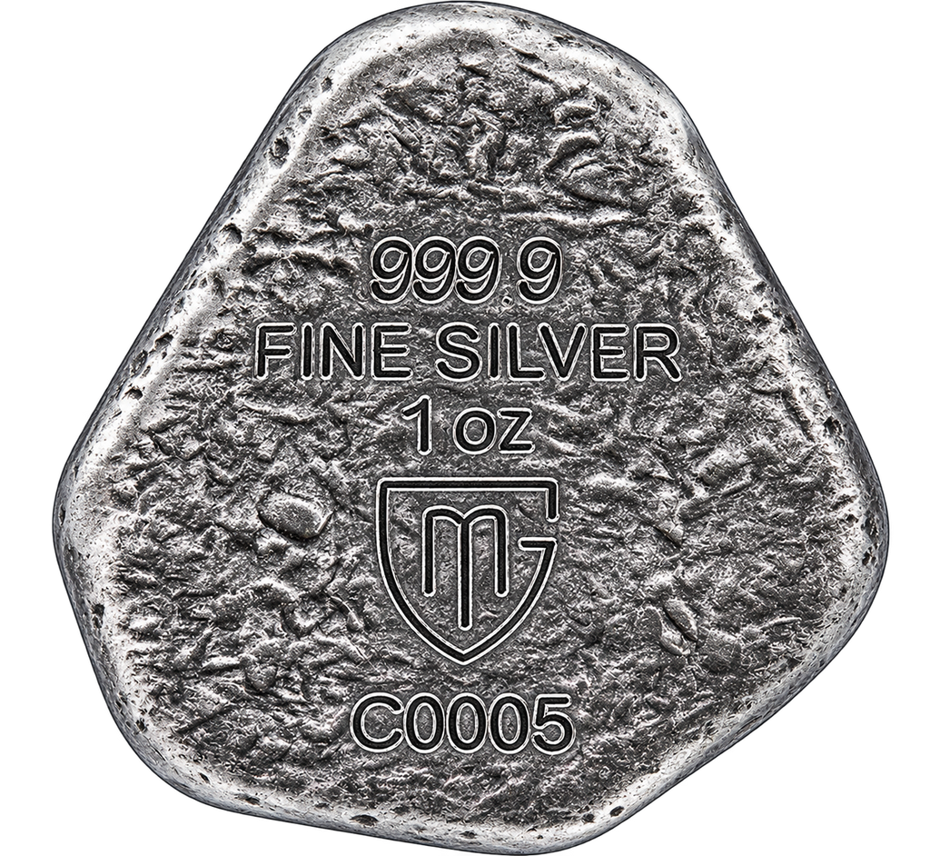 2025 Berkanan 1 oz Ag 999.9 Cast Rune – Germania Mint