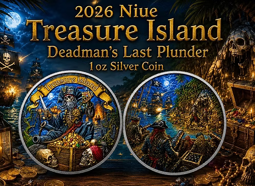 2026 U.S. Eagle – Sunken Treasures Edition 1 oz Silver Coin