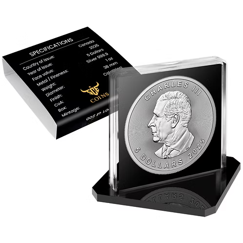Libra – Stone Zodiac Series 2025 $5 Canada 1 oz Silver Coloured Coin