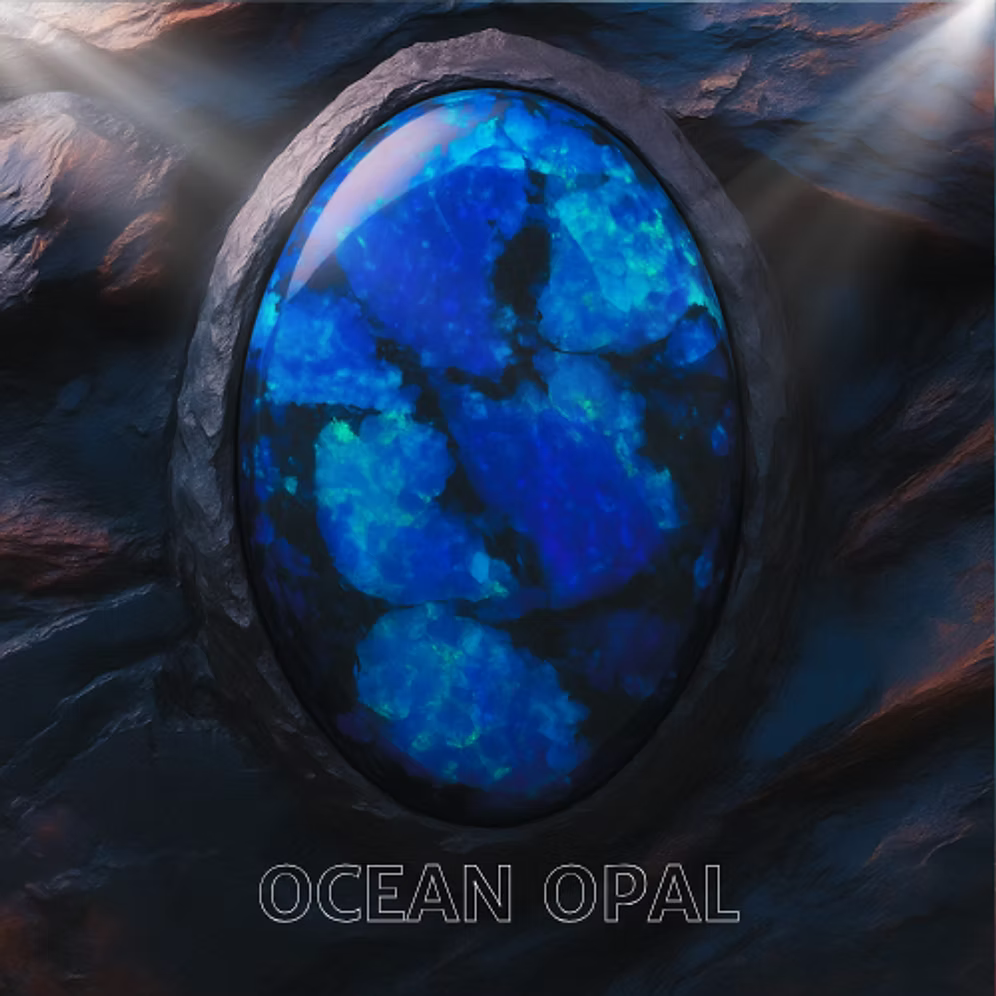 2024 OCEAN OPAL – Ruthenium Mexican Libertad 1oz Silver Coin – 500 Mintage