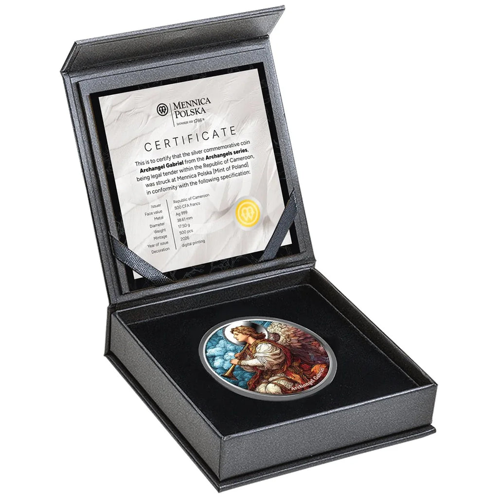 2026 Cameroon Archangel Gabriel – Archangels Collection 17.5g Silver Proof Coin