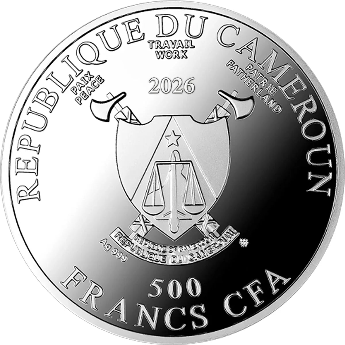 2026 Cameroon Archangel Gabriel – Archangels Collection 17.5g Silver Proof Coin