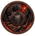 St. Michael and the Dragon's Hoard 1 Kilo Copper Medal with 1oz Silver Libertad Insert