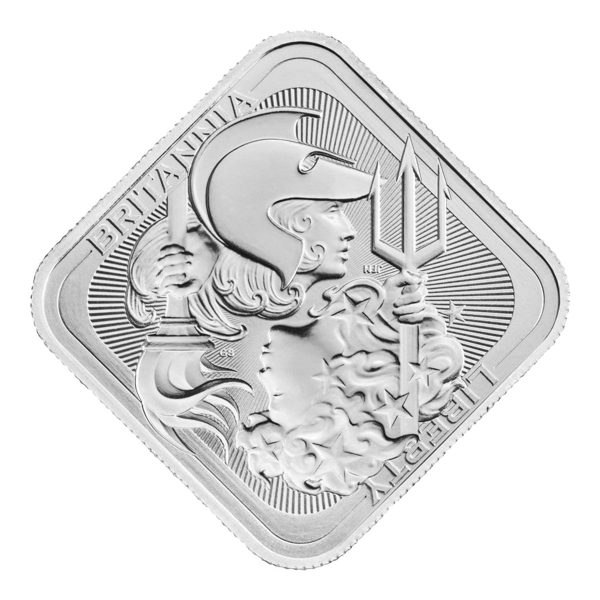 Britannia and Liberty 1 oz Silver Bullion Bar – .9999 Fine Silver