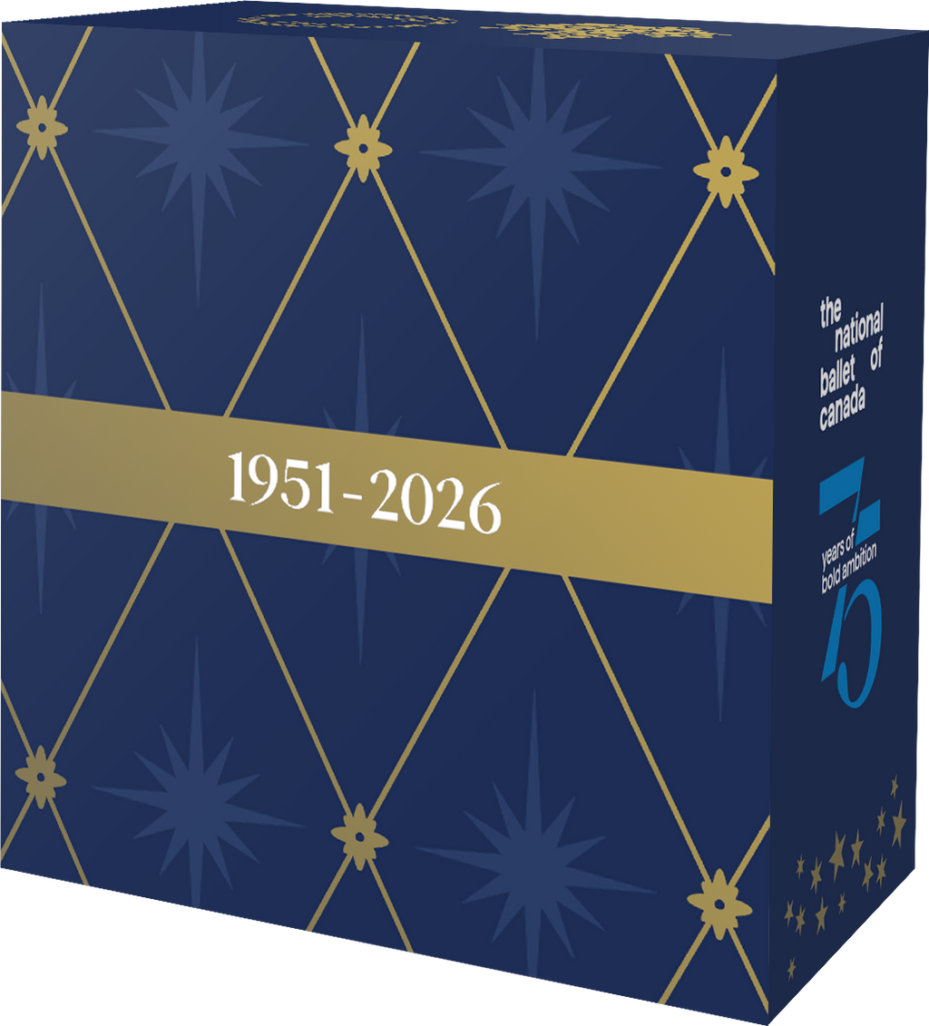 2026 Royal Canadian Mint National Ballet of Canada 75th Anniversary 1oz Silver Proof Egg Shaped Coin