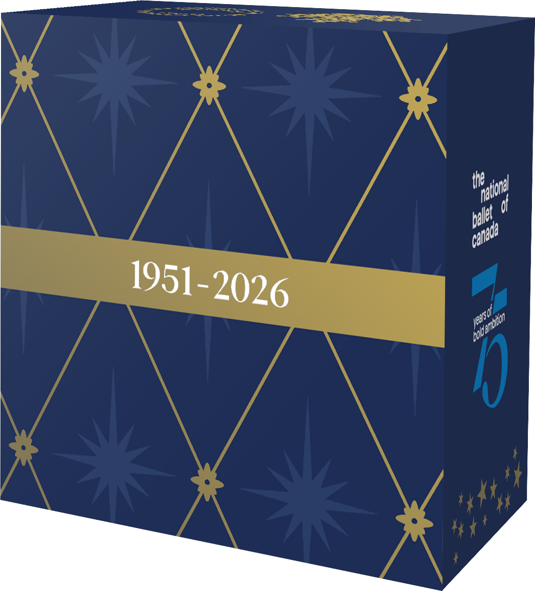 2026 Royal Canadian Mint National Ballet of Canada 75th Anniversary 1oz Silver Proof Egg Shaped Coin