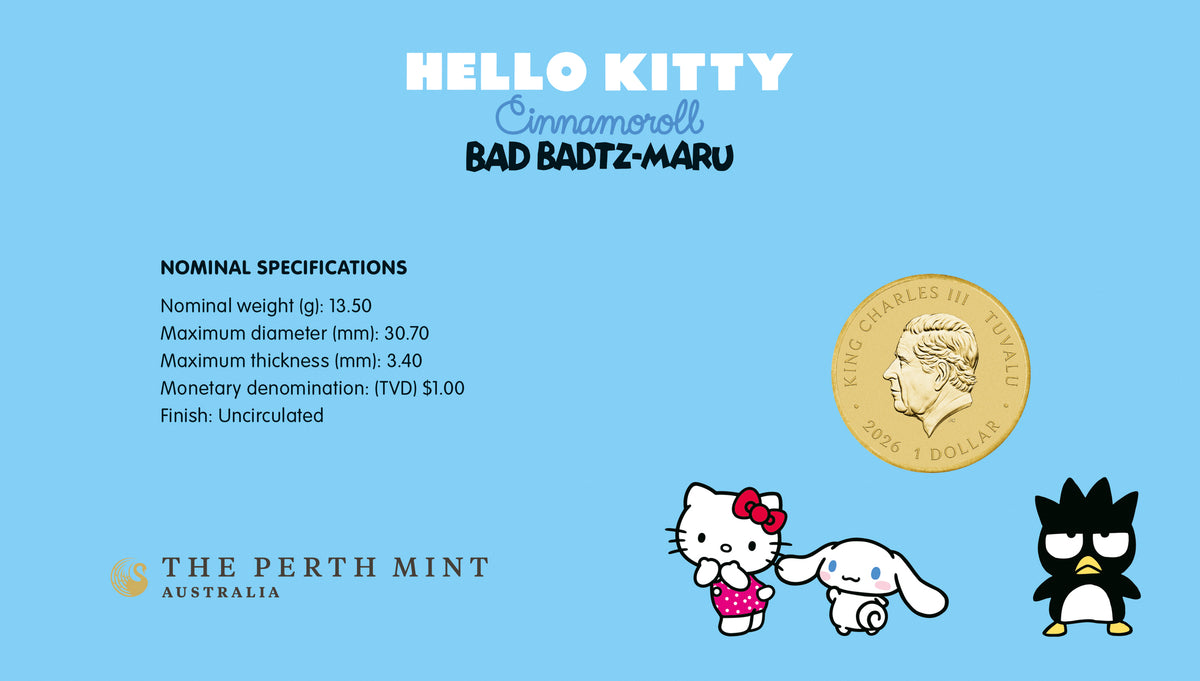 Hello Kitty, Badtz & Cinnamoroll PNC